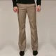 thumbnail image 2 of Pantalones de traje de hombre de talla grande marrón Pantalones rectos de verano para hombre Elegante estilo coreano 2024 Ropa clásica Reseñas Muchas, 2 of 5