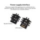 thumbnail image 4 of Placa base de la computadora FAN HUB Refrigerador Splitter Conector Extension PC 12V 3PIN 2 Nivel Speed ​​Controller Adaptador Regulador SATA POWERED kenally EL005647-01, 4 of 6