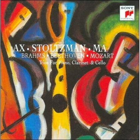 - BRAHMS, BEETHOVEN, MOZART: TRIOS FOR PIANO, CLARINET & CELLO
