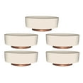 thumbnail image 1 of The HC Companies 8 Inch Capri Bowl Indoor Planter Pot (5 Pack), 1 of 5