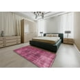 thumbnail image 4 of Ahgly Company Indoor Rectangle Abstract Pink Oriental Area Rugs, 2' x 3', 4 of 6