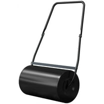 46L Lawn Roller: Push/Tow Behind Sod Roller with U Shaped Handle Water Filled Yard Roller for Garden Lawn Backyard