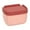 Pink, variant on Modern Plastic Tissue Box Holder with Lid, Waterproof Dustproof Paper Towel Storage Box for Home, Bathroom, Living Room, Kitchen, or Office Decoration