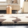 thumbnail image 4 of SAFAVIEH Soho Paige Striped Wool Area Rug, Beige/Charcoal, 5' x 8', 4 of 6
