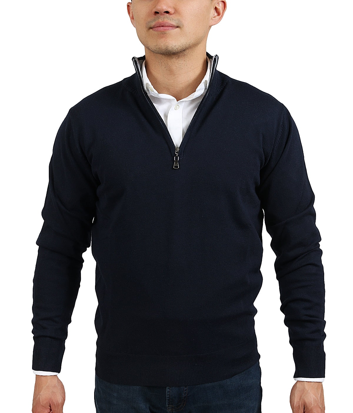 Extreme Cashmere Hike Half-zip Stretch-cashmere Sweater in Dark Grey for Men Mens Clothing Sweaters and knitwear Zipped sweaters Grey 