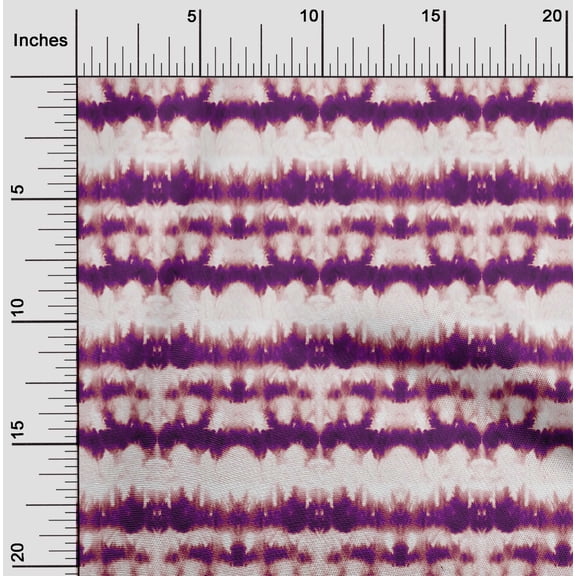 oneOone Cotton Cambric Peach Fabric Tie Dye Quilting Supplies Print Sewing Fabric By The Yard 42 Inch Wide-T4M