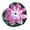 A-17Hot Pink, variant on WYanRUI Solar Floating Flower Water Fountain with 6 Spray Nozzles, Solar Water Feature for Bird Bath, Fish Tank, Small Pool and Backyard Garden Decor