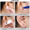 thumbnail image 3 of Ear Piercing Gun - Silmy 6 Pack Ear Piercing Kit Disposable Self Ear Piercing Gun with Ear Stud and Clean Tool Pierce Kit Tool for Nose Studs Cartilage Tragus Helix Piercing Gun By PULMCheerger, 3 of 5