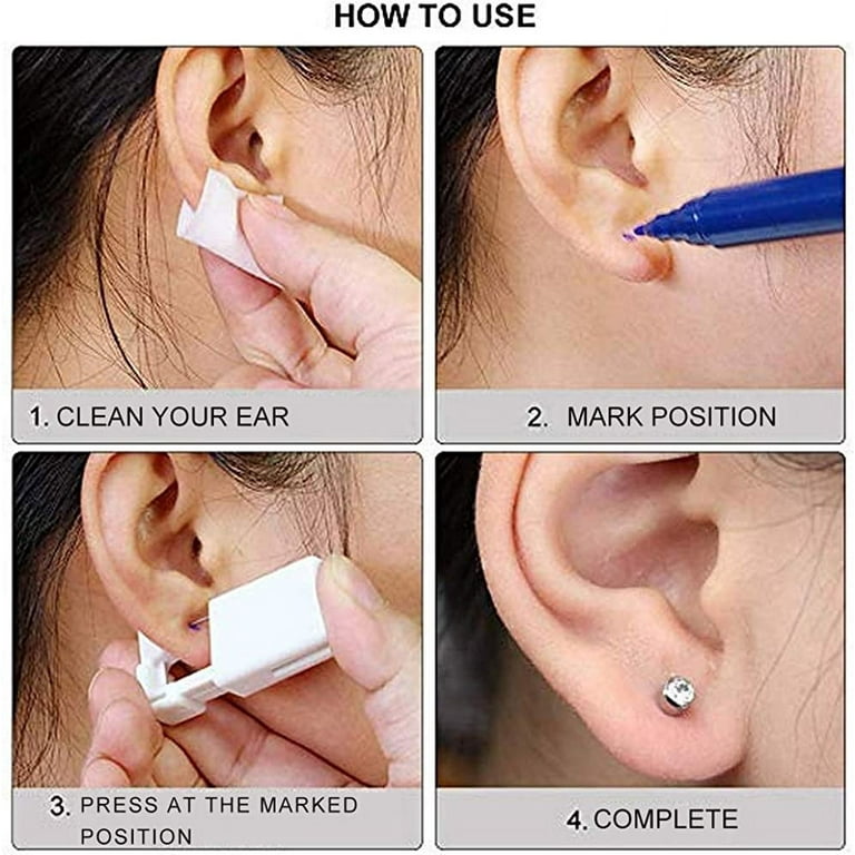 How to pierce your nose with a piercing gun sale