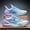 Purple, variant on Sneakers, A Pair Of Basketball Shoes for Men, Designer Adult Low-top Sports Shoes, Men's Dunking Shock-absorbing Shoes