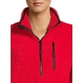 thumbnail image 3 of No Boundaries Junior's Plush Quarter Zip Pullover, 3 of 5