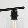 thumbnail image 5 of YANSUN 3-Light Pendant Kitchen Island Linear Pendant Clear Glass, 5 of 6