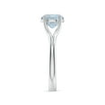 thumbnail image 3 of Angara Natural 1.6 Ct. Aquamarine Solitaire Ring in Sterling Silver for Women (Ring Size: 8), 3 of 10