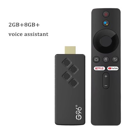 Android13 Smart TV Stick Netflix IATV 4K HDR10 Google Assistant Dual 2 4G 5GWifi Youtube Multi Language Streaming Media player