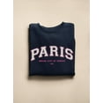 thumbnail image 3 of Paris College Banner Sweatshirt Women -Image by Shutterstock, Female x-Large, 3 of 4