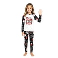 thumbnail image 3 of Lvotionpl 2026 Matching Family Christmas Pjs, Matching Christmas Pajamas Long Sleeve Top & Pants Set Matching Holiday Family Pajama Xmas Sets, 3 of 6