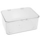 thumbnail image 1 of unbranded Caja Organizadora Transparente Con Tapa Para Escritorio Almacenamiento De Artículos, 1 of 8