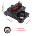 thumbnail image 4 of 30A 40A 50A Circuit Breaker Fuse Reset Waterproof 12-48V DC for Car Boat, 4 of 7