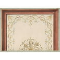 thumbnail image 2 of Jules-Edmond-Charles Lachaise 14x11 Black Ornate Wood Framed Double Matted Museum Art Print Titled: Design for a Ceiling (19th Century), 2 of 5