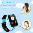 thumbnail image 7 of Topchances Kids Smartwatch with Call, 10 Games, Music Player, Camera, SOS Alarm Clock, Calculator, Touch Screen, Blue, 7 of 7