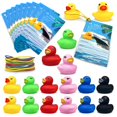 thumbnail image 1 of 72 piezas Kits de crucero con etiquetas de pato Etiquetas de pato para crucero El juego incluye etiquetas de pato de goma para crucero Patos de crucero pequeños Bandas de goma para ocultar Carnaval, 1 of 5