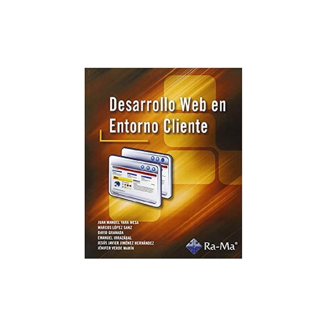 Desarrollo web en entorno cliente RA-MA Editorial 9788499641553