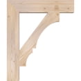 thumbnail image 3 of Ekena Millwork 5 1/2"W x 30"D x 36"H Balboa Block Smooth Bracket, Douglas Fir, 3 of 4