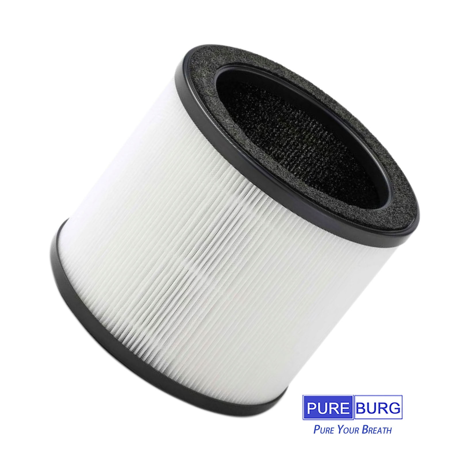 PUREBURG Replacement Filter Compatible with Holmes True HEPA 360 Air Purifier HAP360W, also Compatible with Bionaire True HEPA 360° Air Purifier , 2-Pack