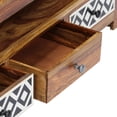 thumbnail image 5 of vidaXL Television Stand Vintage Solid Wood Sheesham 47.2" x 11.8" x 15.7", 5 of 11