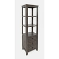 thumbnail image 3 of Jofran Madison County Rustic Reclaimed Pine Farmhouse 22" Pier Bookcase, 3 of 8