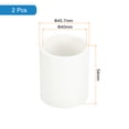 thumbnail image 2 of 40mm Pipe Coupling Adapter, 2Pcs Pipe Fittings, White, 2 of 7