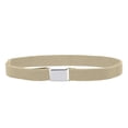 thumbnail image 1 of Buyless Fashion Ceinture de Robe Extensible Ajustable et Élastique pour Enfants et Bébés avec Boucle Argentée, 1 of 7