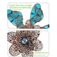thumbnail image 2 of Matsuzay Adornos artesanales de metal con inserciones de mariposas luminosas, patio de moda, nueva tendencia líder Jardín y Patio Flor azul, 2 of 6