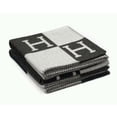 thumbnail image 1 of H-filt Kuddar Faux Ull Cashmere Kudde Soffa Pläd f Black white, 1 of 5