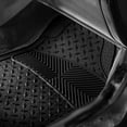 thumbnail image 3 of FH Group Semi Custom Trimmable Vinyl Floor Mat for SUV Van, 3 Row Full Set, 3 of 7