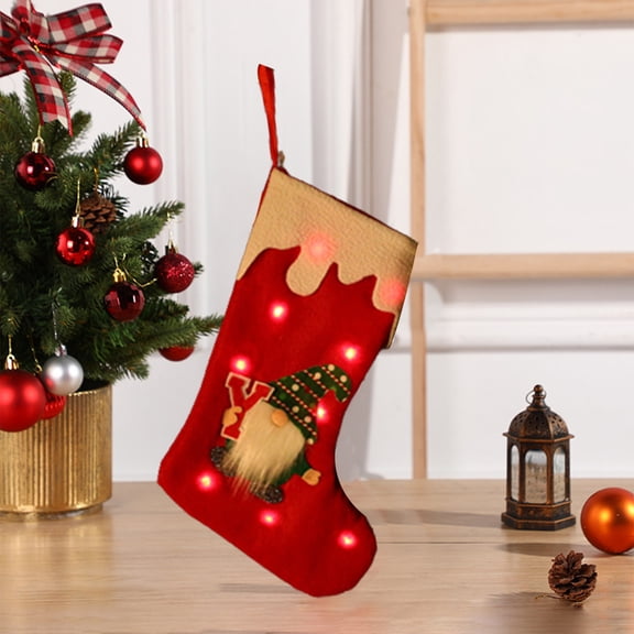 PRETXORVE Christmas Decor, Christmas Tree Decorations, Family Christmas Santa Socks Set, Matching Socks Set, Parents' Festival Gift, Christmas Stockings, Personalized Knitted Long Stocking Gifts