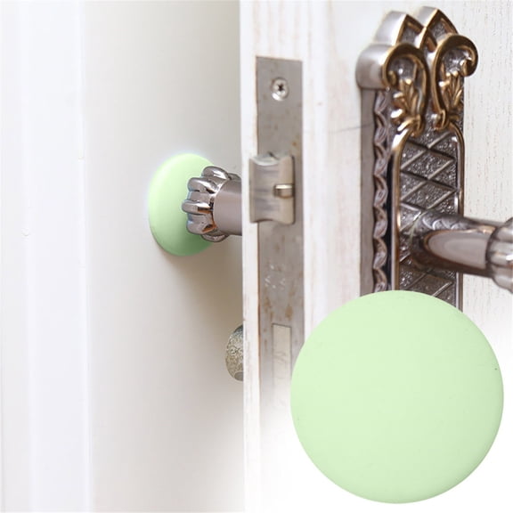Rubber Home Door Doorknob Back Wall Protector Savior Shockproof Crash Pad