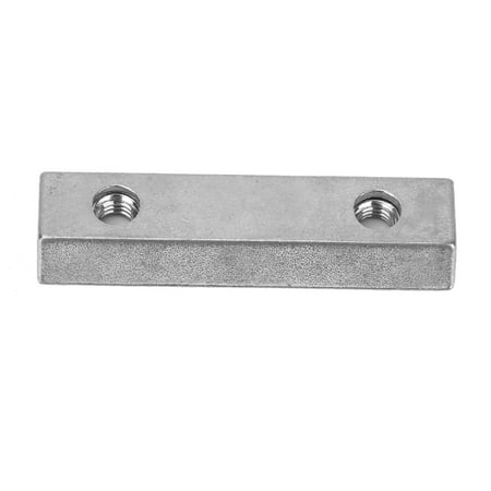 

Zinc Alloy Metal Metal Double Slot Nut Nut For Fix Base Reinforcing Plate