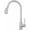White 1, variant on Kitchen Sink Faucet for Bar Farmhouse Commercial, Kitchen Faucet Mixer, Pull Out Kitchen Tap, Single Handle Single Hole 360 Rotate, Copper White/ Nickel/Gold Swivel Sink Mixer Tap