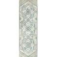 thumbnail image 2 of Vess, June Erica 11x24 White Modern Wood Framed Museum Art Print Titled - Vintage Persian Panel III, 2 of 4