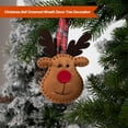 thumbnail image 3 of Bewildely Navidad campana Festival árbol de Navidad colgante tela no tejida reutilizable fotografía chimenea Año Nuevo decoración ornamento Kits de decoración para fiestas, 3 of 6