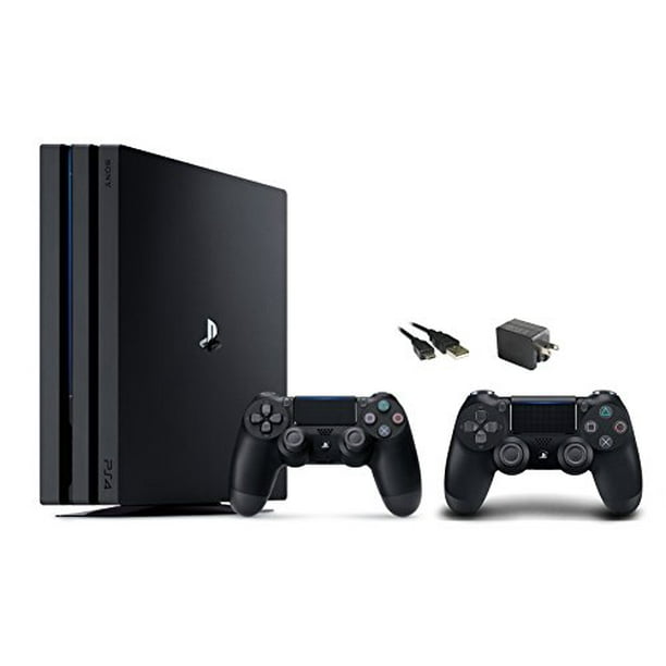 Sony PlayStation 4 Console Bundle two Dualshock Controllers Walmart.com