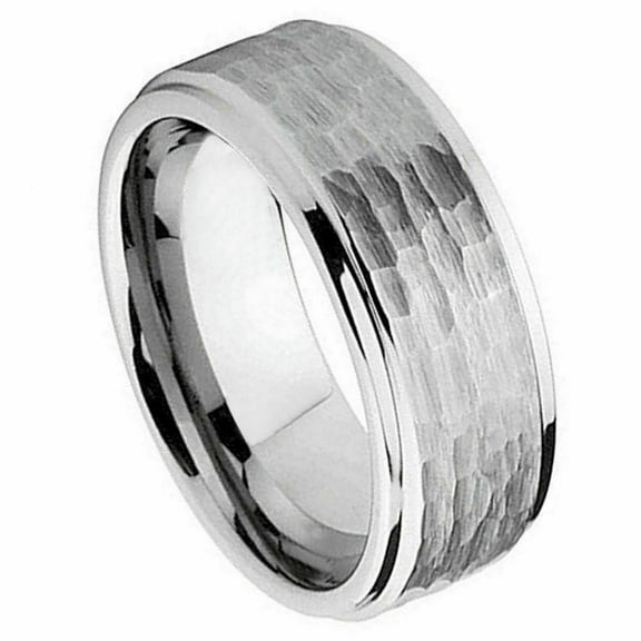 Tungsten Rings for Men Wedding Bands for Him Womens Wedding Bands for Her 8mm Band Sizes 7-15 9mm CZ