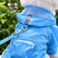 thumbnail image 6 of Pet Outdoor Gear, Four-Legged Dog Raincoat, Raincoat for Dogs Full Coverage with Paw Covers, Dog Rainwear for Dog Walking with Non-Slip Soles, Clear Blue Lightweight Breathable, 6 of 6