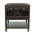 thumbnail image 5 of Bellaterra Home 808130-25-CO 25" Vanity In Gray Pine Top w/ Quartz & Oval Sink, 5 of 8