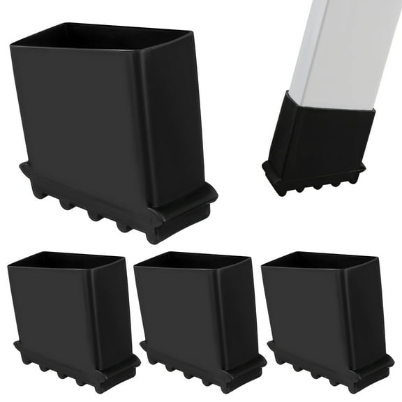 HEMOTON 4Pcs Step Ladder Feet Covers Versatile Ladder Leg Covers Non-skid Ladder Pads