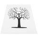 thumbnail image 4 of Árbol de huellas dactilares DIY Libro de firmas para invitados Pintura de huellas dactilares en lienzo, 4 of 15