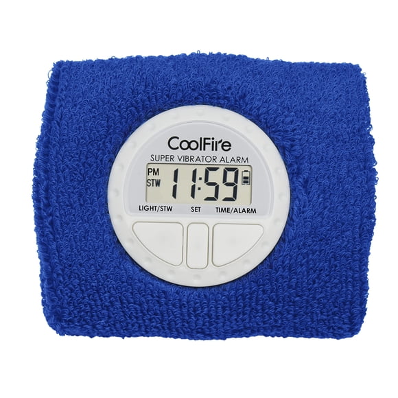 Reloj despertador vibratorio Coolfire, silencioso, pulsera USB