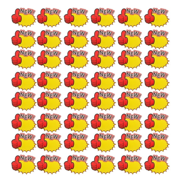 LEORX 100pcs Burst Star Paper Signs Assorted Color For Price Display Supermarket Elegant Design