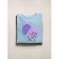 thumbnail image 3 of Modern Style Violet Nature Sweatshirt Women -Image by Shutterstock, Female XX-Large, 3 of 4